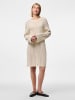 Pieces Strickkleid in Birch