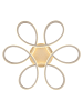 Globo lighting Deckenleuchte "ORBITA" in beige