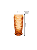 Villeroy & Boch 4er Set Longdrinkgläser Boston Coloured in – 400 ml in Apricot