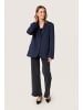 Soaked in Luxury Blazer SLEllan Relaxed fit in Night Sky