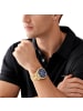 Michael Kors Herrenuhr Lexington Chronograph Goldfarben/Blau