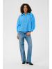 Kaffe Langarm - Hemd KAgabriela Baggy fit in Azure Blue