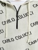 Carlo Colucci Carlo Colucci Herren Carlo Colucci Hoody Troyer in white