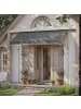 SONGMICS Klemmmarkise Sheld in Grau - (B)120 x (H)(220-300) x (T)300 cm