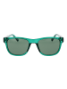 Superdry Unisex Sonnenbrille Trapezförmig Grün