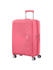 American Tourister Soundbox - 4-Rollen-Trolley 67 cm erw. (gelb) in sun kissed coral