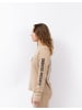 eivy Top Loose Fit MX Wool Rib Top in Sand