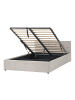 Beliani 2-tlg Doppelbett LAURESSES in Beige