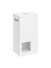 relaxdays Toilettenpapier Aufbewahrung in Weiß - (B)25 x (H)50 x (T)14 cm