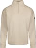 DLX Fleecejacke/Fleecepullover "Siobhan Fleece" in Grau