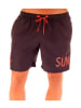 Sundek BS/Badeshorts mit elastischem Bund in Schwarz