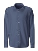 H.I.S Langarmhemd in dunkelblau