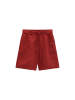 Marc O'Polo Leinenshorts wide in Tall Poppy