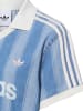 Adidas originals Poloshirt in blau ecru