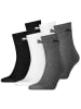 Puma Socken 6er Pack in Schwarz/Weiß/Grau