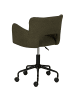 Beliani Bürostuhl SANILAC in Grün/Schwarz - (W) 62 x (H) 71 x (L) 62 cm