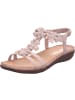 rieker Sandaletten in gold