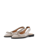 Bianco Slingbacks in Nougat