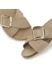 ELBSAND Pantolette in beige
