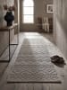 KADIMA DESIGN Teppichläufer Geometrisch pflegeleicht Wohnzimmer Schlafzimmer Flur in Beige