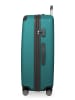 Hauptstadtkoffer Spree - Großer Koffer erweiterbar XL Trolley Aufgabegepäck, TSA, in Aquagrün