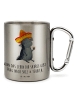 Mr. & Mrs. Panda Becher Aus Edelstahl Axolotl Tequila mit Spruch in Silber