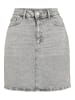 Vila Jeansrock in Light Grey Denim