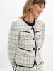MARC CAIN COLLECTIONS Blazer in weiß schwarz
