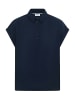 Cecil Solid Collar Blouse in Universal Blue