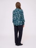 Noa Noa Hemd JanelleNN in Print Green/Blue