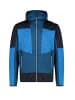 cmp Unterjacke/Fleecejacke MAN JACKET FIX HOOD in Blau