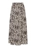 More & More Viskose-Maxirock Animalprint in twotone animal print