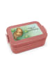 Mr. & Mrs. Panda MEPAL Bentobox Otter Seerose Design mit Spruch in Rot Pastell