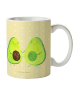 Mr. & Mrs. Panda Tasse Avocado Pärchen ohne Spruch in Gelb Pastell