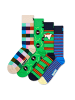 Happy Socks Socken 4-Pack Record Socks Gift Set in weiß