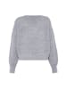Blonda Damen Sweater in GRAU MELANGE