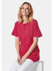 GOLDNER Kurzgröße:  Zipfelshirt in rot
