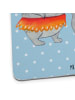 Mr. & Mrs. Panda Bierdeckel Koala Familie ohne Spruch in Blau Pastell