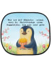 Mr. & Mrs. Panda Sonnenschutz Auto Pinguin Frühling Pommes Desig... in Weiß