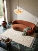 KADIMA DESIGN Langflor-Teppich Flauschig MARA Berber Geometrisch Wohnzimmer Wohnlich in Natur