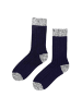 Hudson Socken Pebble wärmend in Marineblau
