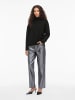 Vila Strickpullover in Black