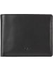 VLD VOi Leather Design Soft Otello Geldbörse Leder 12 cm schwarz