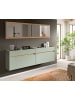 Inn.Furn Garderobe-Set Salbei und Artisan Eiche, Garderobe 4-teilig, 220 x 192 cm