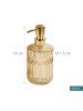 relaxdays 2 x Seifenspender in Grün/ Gold - 400 ml