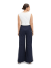 Vera Mont Jumpsuit mit weitem Bein in Dark Blue/Cream