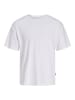 JACK & JONES PLUS T-shirt in Bright White