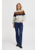 PULZ Jeans Strickpullover PZMIMI Pullover in natur