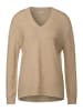 Street One Pullover in buff sand melange