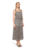 Betty Barclay Jumpsuit ohne Arm in Schwarz/Weiß